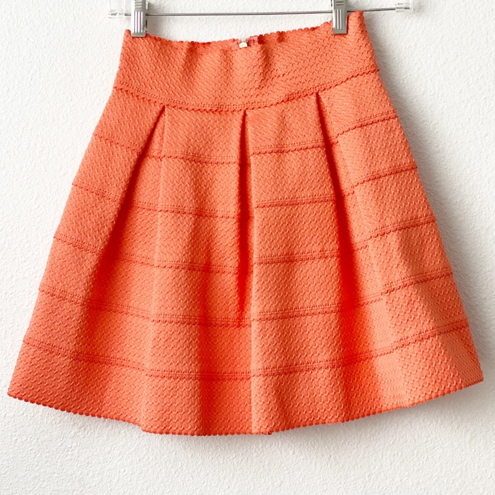 Coral skirt, A-Line, Size S